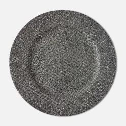 Talerz dekoracyjny czarny 33 cm