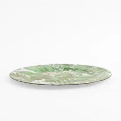 Talerz dekoracyjny podtalerz w liście 33 cm