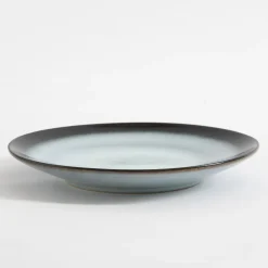 Talerz deserowy brązowo-szary MALAM 19 cm