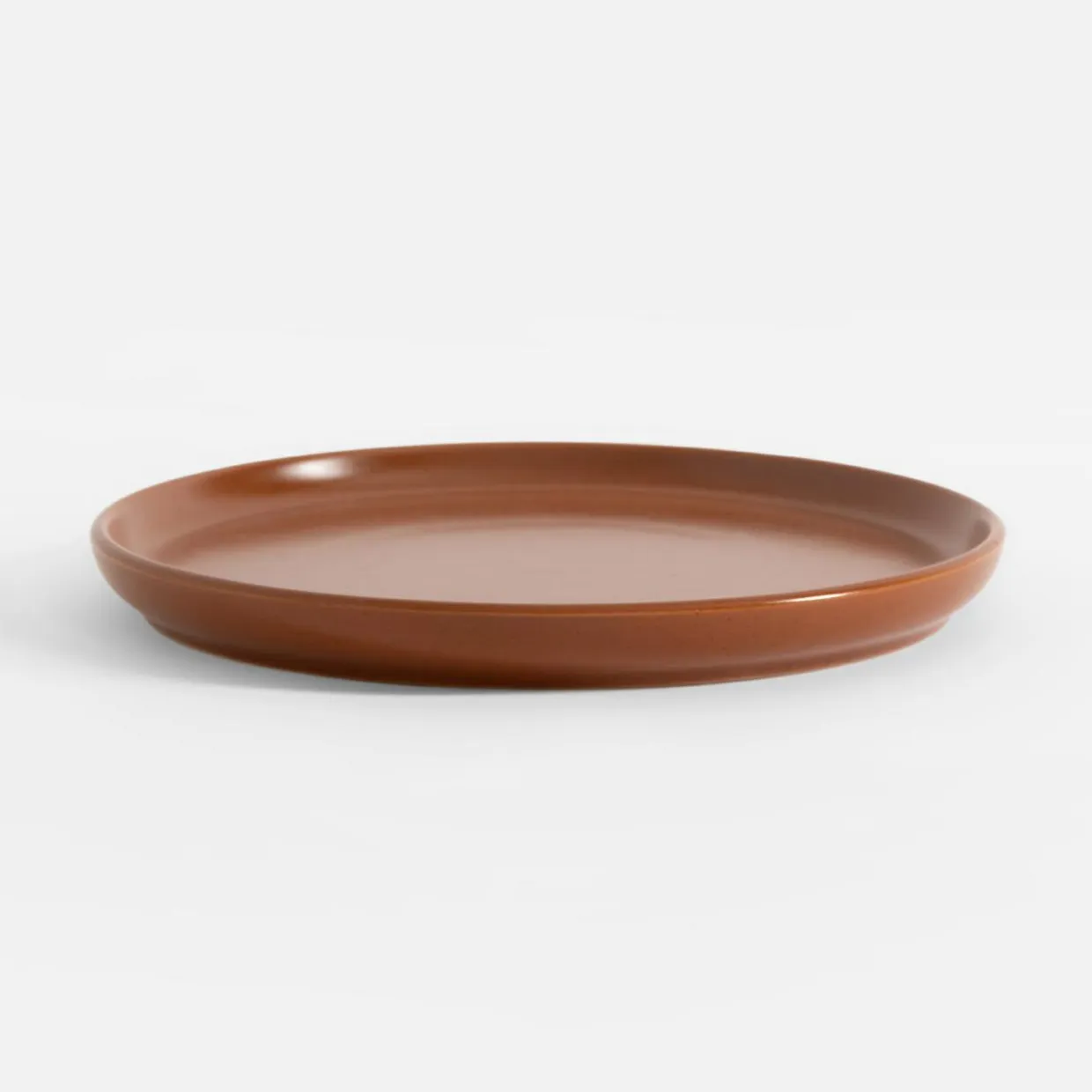 Talerz deserowy brązowy PAPILAR 20 cm
