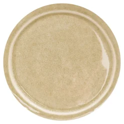 Talerz deserowy ceramiczny kremowy GLACIAR 21 cm
