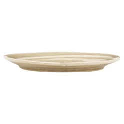 Talerz deserowy ceramiczny kremowy GLACIAR 21 cm