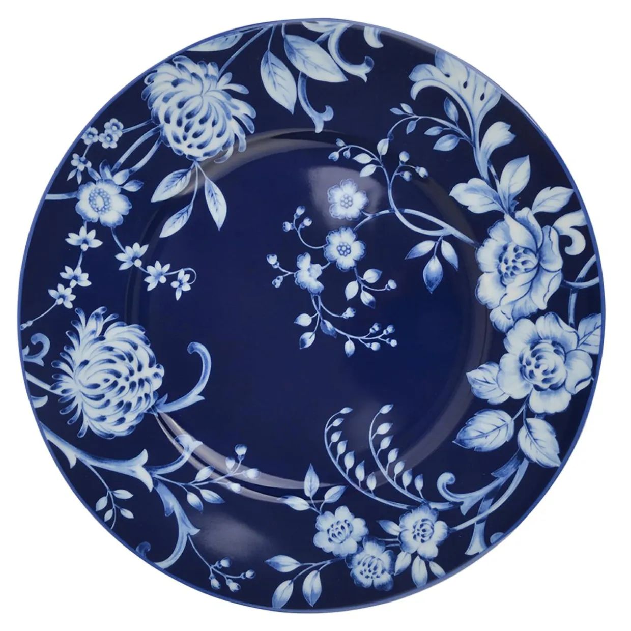 Talerz deserowy EVIA BLUE porcelana Bogucice 23 cm