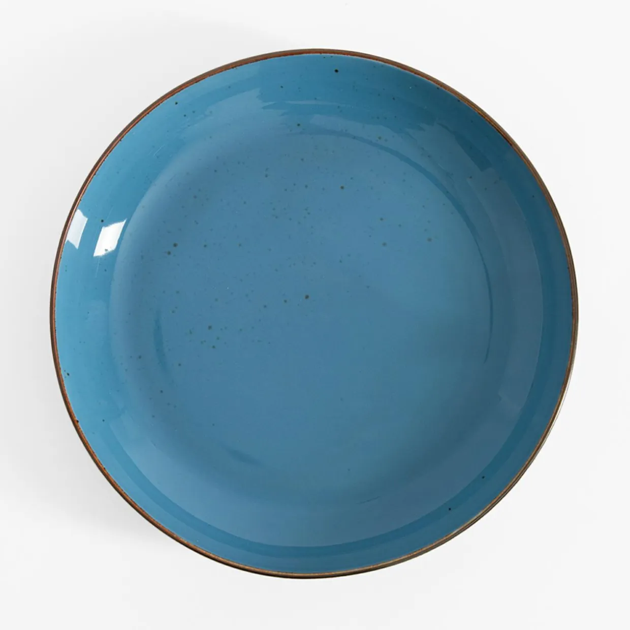 Talerz deserowy RUSTIC BLUE 21 cm