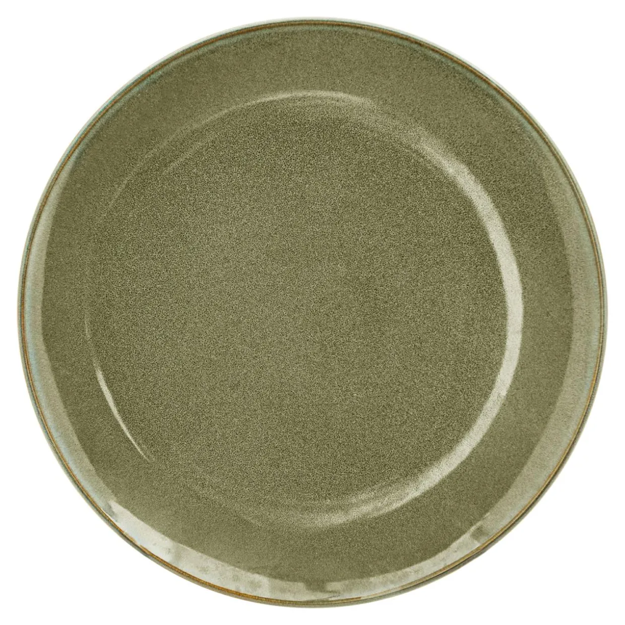 Talerz deserowy zielony BRILLAR 20 cm