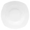 Talerz głęboki porcelanowy QUADRO biały 22,9 x 21,4 cm