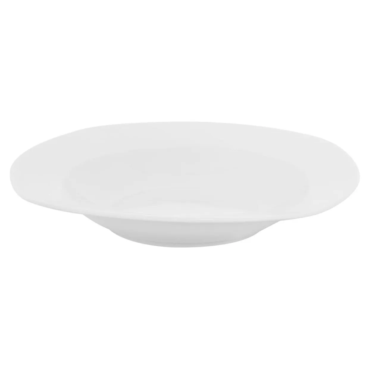Talerz głęboki porcelanowy QUADRO biały 22,9 x 21,4 cm