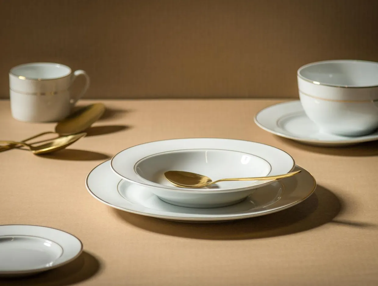 Talerz głęboki porcelanowy ORO 21,5 cm