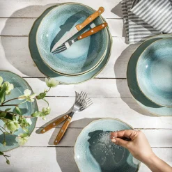 Talerz obiadowy ceramiczny AZUR 26 cm