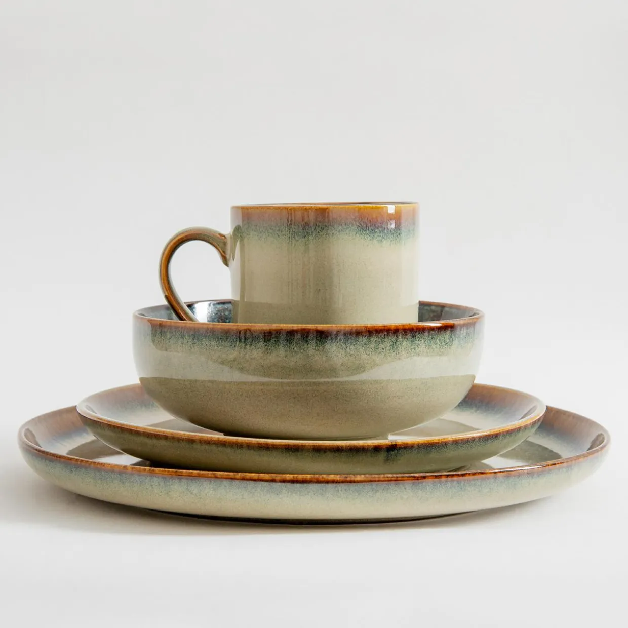 Talerz obiadowy ceramiczny AURORA 27 cm