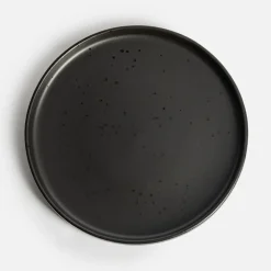 Talerz obiadowy czarny CARBONO 26,5 cm