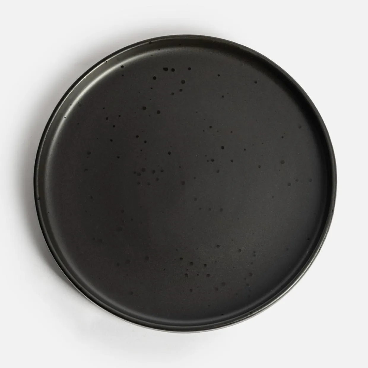 Talerz obiadowy czarny CARBONO 26,5 cm
