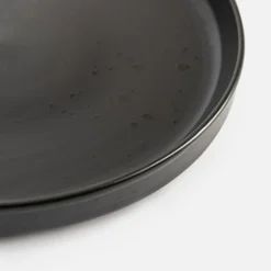 Talerz obiadowy czarny CARBONO 26,5 cm