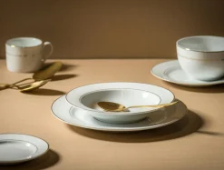 Talerz obiadowy porcelanowy ORO 26,9 cm