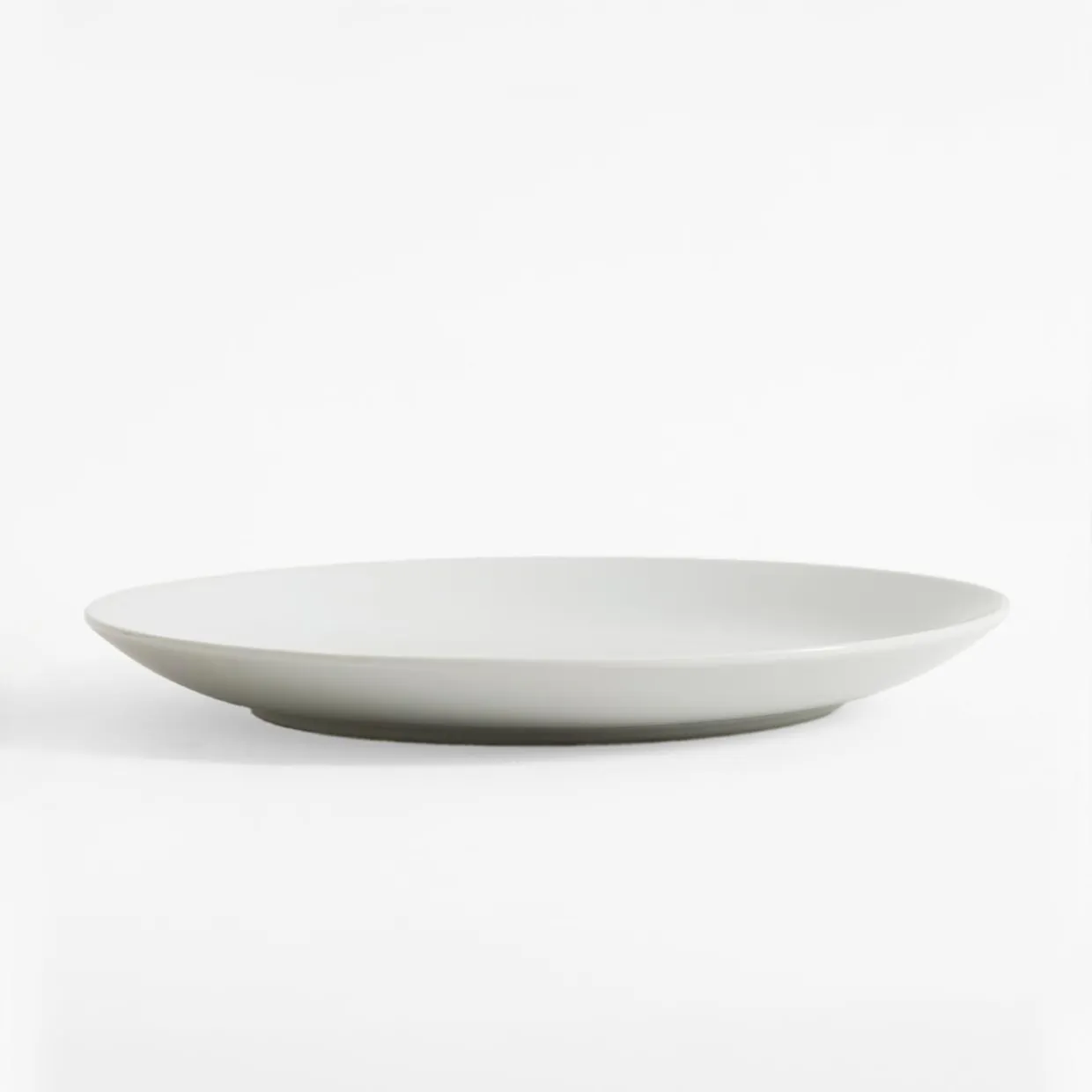 Talerz obiadowy porcelanowy biały 24,8 cm