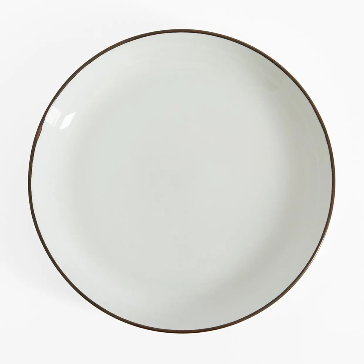 Talerz obiadowy RUSTIC SNOW 27 cm