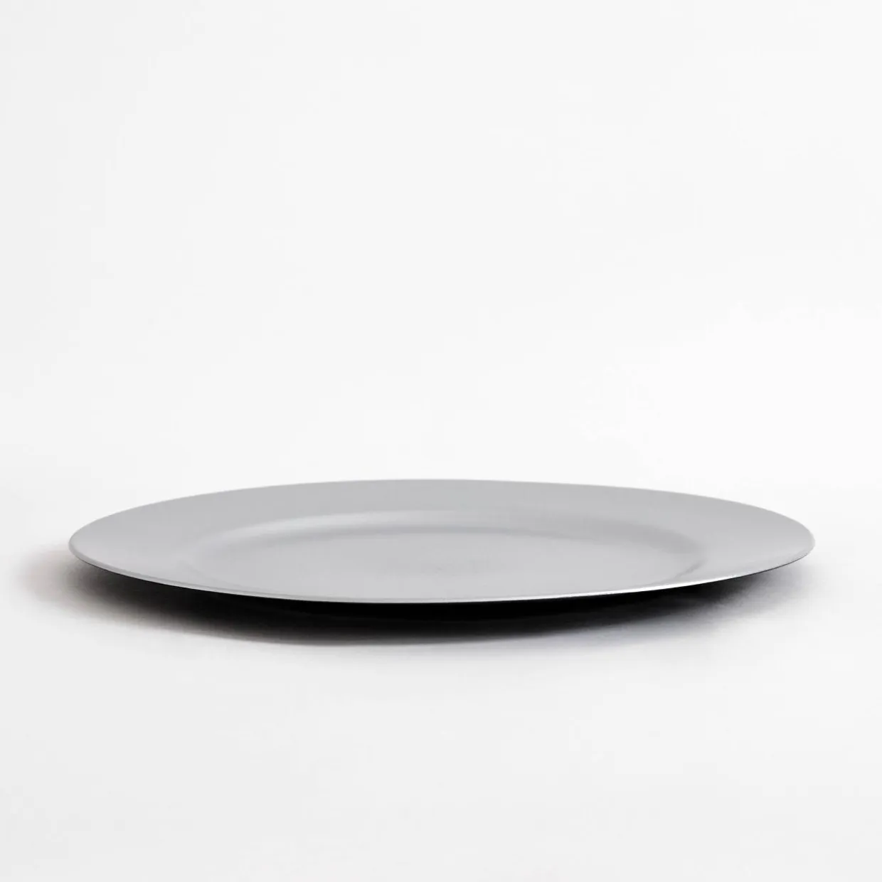Talerz ozdobny podtalerz srebrny 33 cm