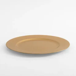Talerz ozdobny podtalerz złoty 33 cm