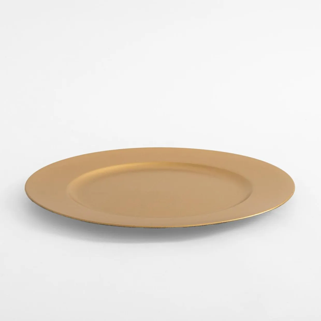 Talerz ozdobny podtalerz złoty 33 cm