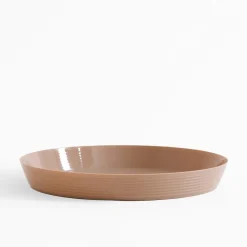 Talerz plastikowy z wysokim rantem 24 cm MIX