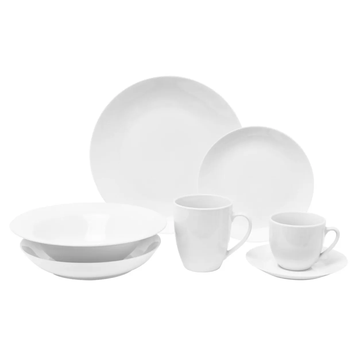 Talerz porcelanowy głęboki RONDO 21 cm