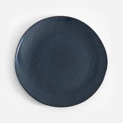 Talerz szklany granatowy 21 cm