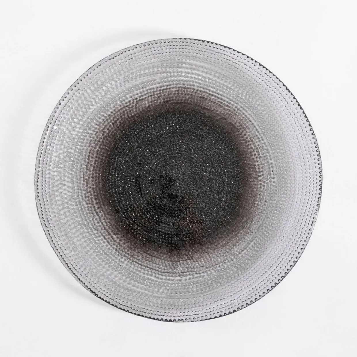 Talerz szklany ombre 21 cm
