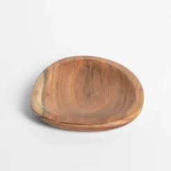 Talerz z drewna akacjowego 16x13 cm