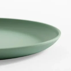 Talerz z melaminy zielony 21 cm