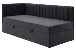 Tapczan narożny tapicerowany KLAUS 90x200 lewy