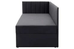 Tapczan narożny tapicerowany KLAUS 90x200 lewy