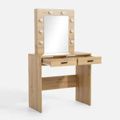 Toaletka z oświetleniem EMMA dąb artisan
