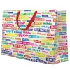 Torba prezentowa BIRTHDAY WISHES HORIZONTAL 33,5x26,5 cm