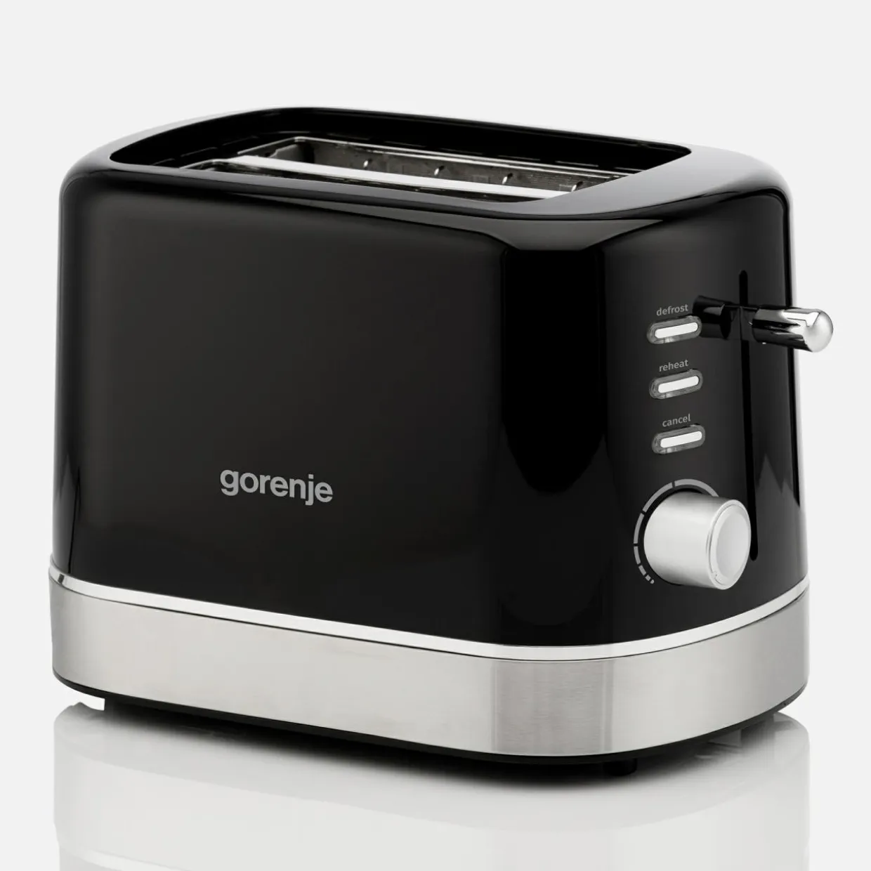 Toster GORENJE czarno-srebrny T800DB