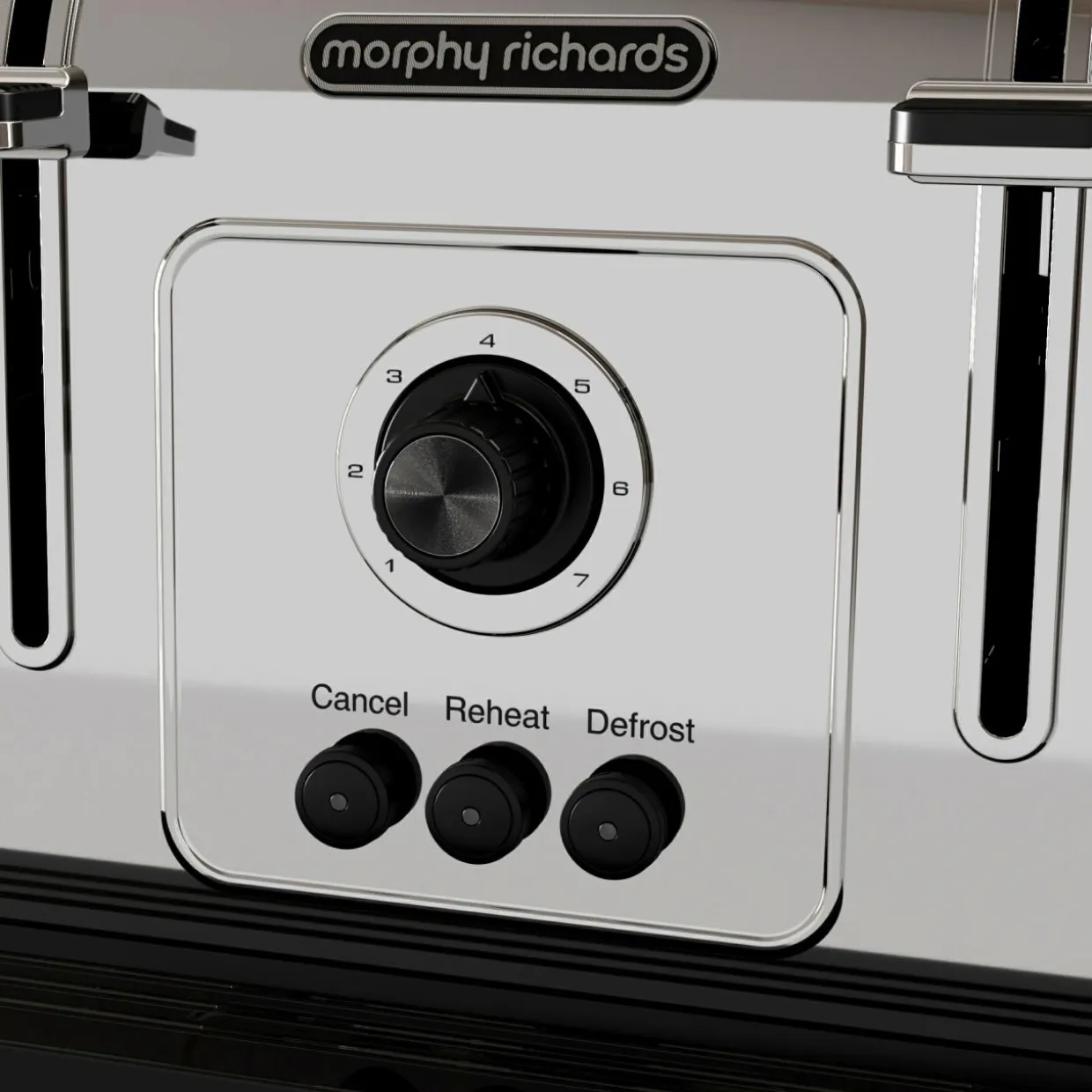 Toster na 4 kromki MORPHY RICHARDS biały VENTURE