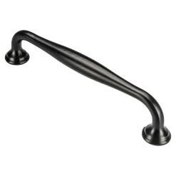 Uchwyt PORTO ROMA 14,7 cm czarny