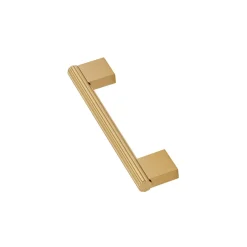 Uchwyt złoty długi PORTOSTRIPES 18,7 cm