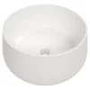 Umywalka ceramiczna nablatowa biała ARNIKA 35,3 cm