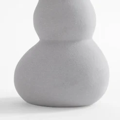 Wazon bałwanek szary 24,2 cm