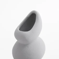 Wazon bałwanek szary 24,2 cm