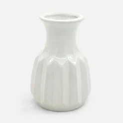 Wazon ceramiczny biały 12 cm
