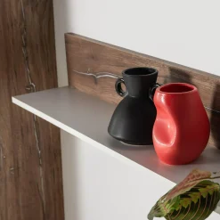 Wazon ceramiczny czarny 15 cm
