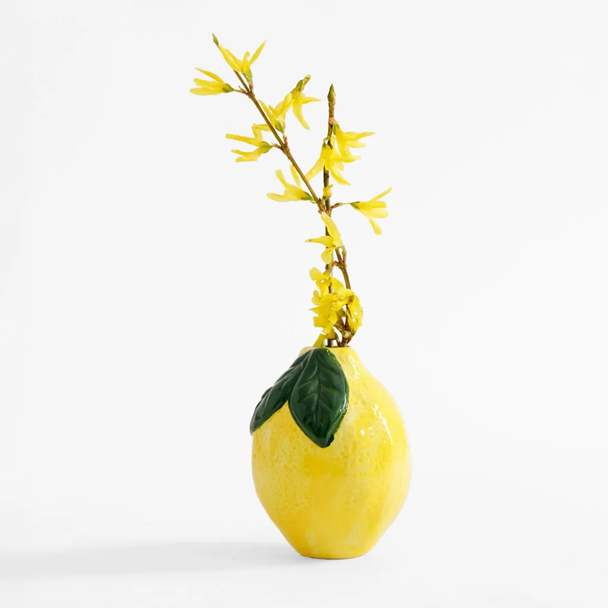 Wazon dekoracyjny wzór cytryny 11 cm