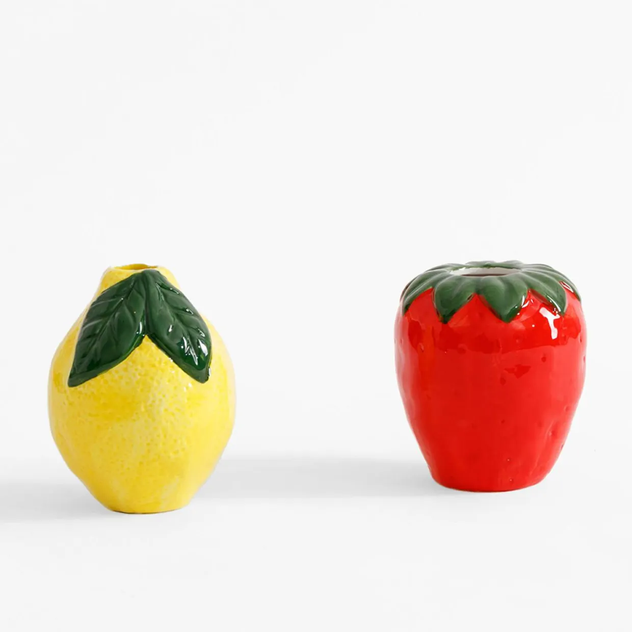 Wazon dekoracyjny wzór truskawki 10 cm