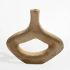 Wazon drewniany z dziurką 28 cm