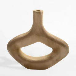 Wazon drewniany z dziurką 28 cm