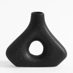 Wazon geometryczny czarny 20 cm
