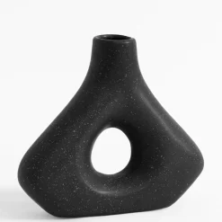 Wazon geometryczny czarny 20 cm