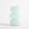 Wazon geometryczny zielony 18 cm