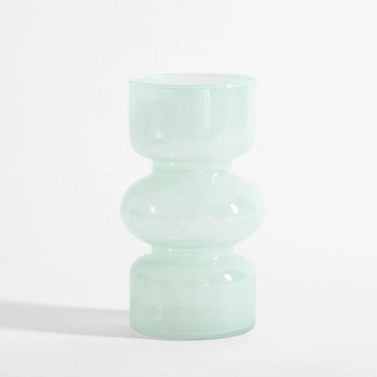 Wazon geometryczny zielony 18 cm